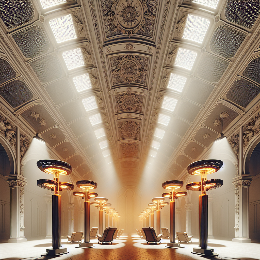 Dlaczego promienniki podczerwieni są rekomendowane do ogrzewania pomieszczeń o wysokich sufitach?