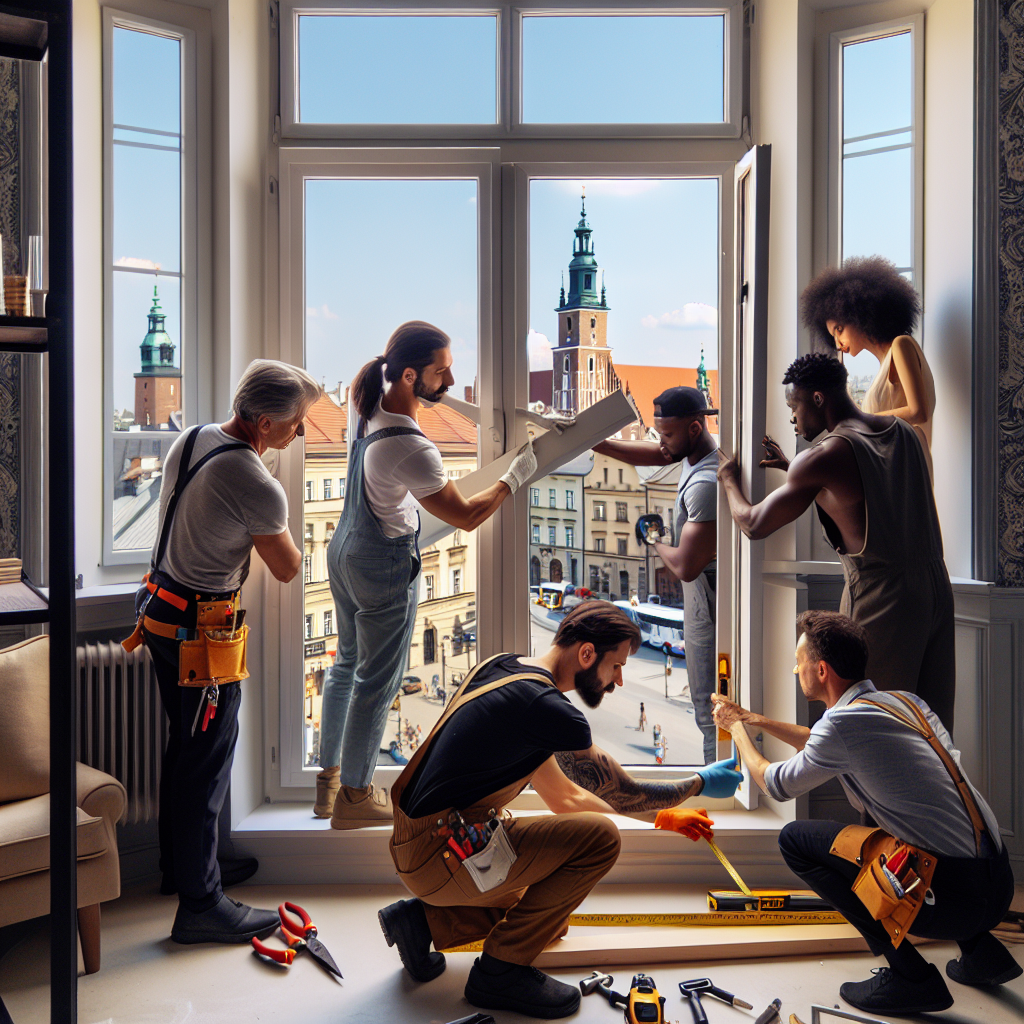 Bezpieczny i wydajny montaż okien w Krakowie: jak wybrać dobrego wykonawcę?