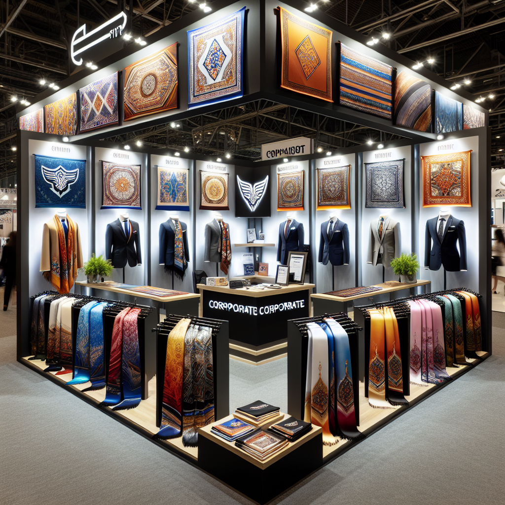 Szaliki z nadrukiem jako wyjątkowy sposób na wyróżnienie marki podczas targów