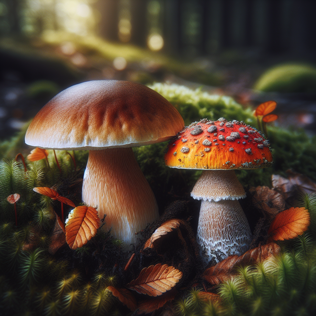 Kania a muchomor – jak uniknąć pomyłki?