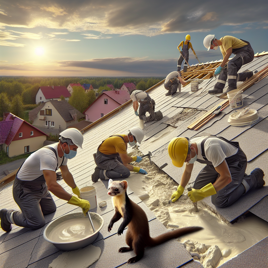 Zalety celulozy w naprawie dachu po szkodach spowodowanych przez kuny