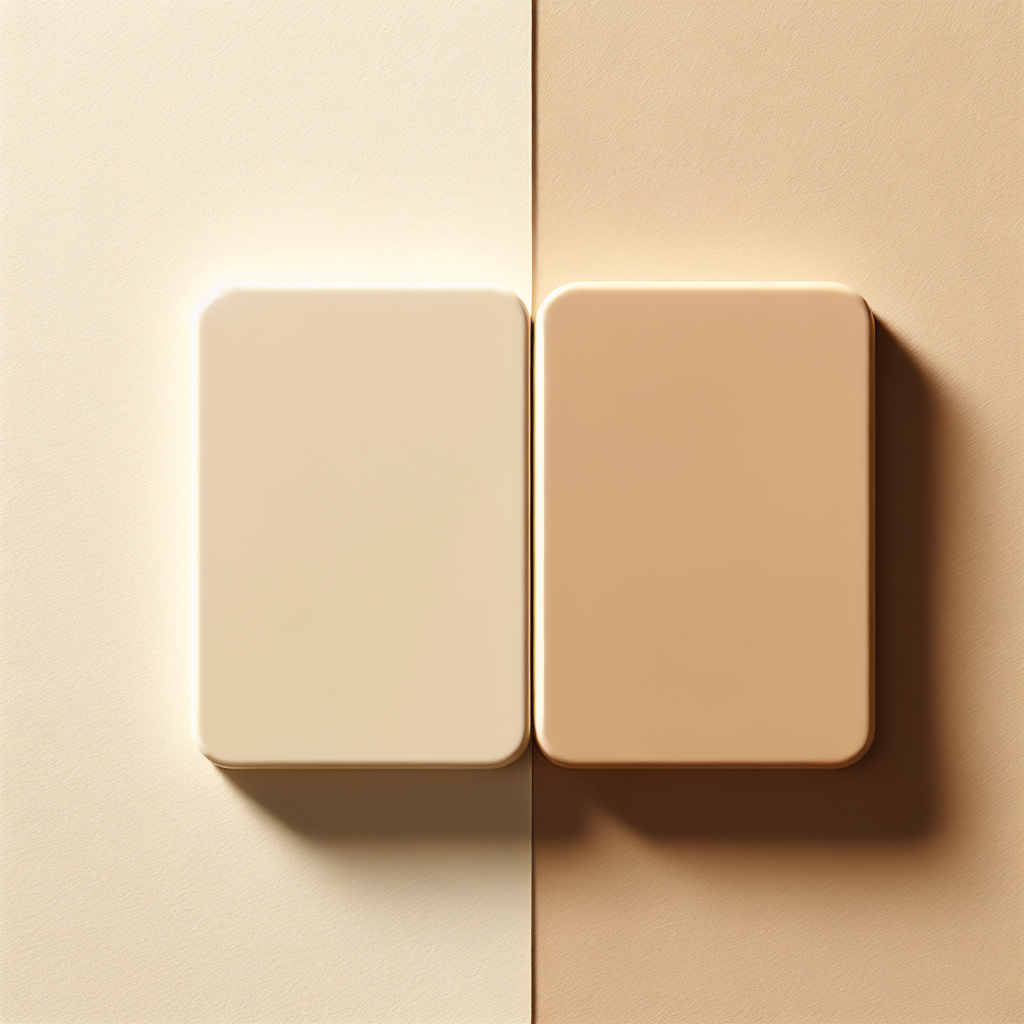 Kolor beżowy a kremowy – jakie są różnice?