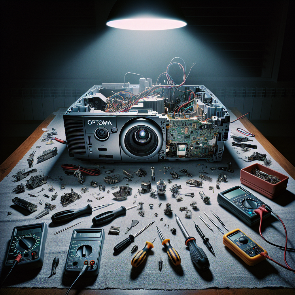 Twój projektor Optoma nie działa? Zobacz co można zrobić